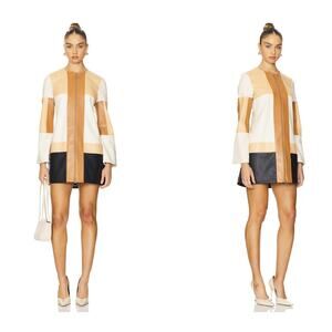 Alexis Cameron Dress in Multi Patchwork